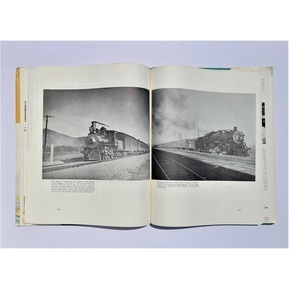 Vintage Yonder Comes the Train by Lance Philips, Railroad History Hardcover Book - Picture 3 of 12